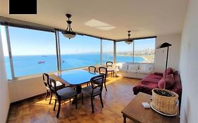 La mejor vista de la bahía de valparaíso